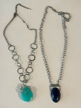 Two Lia Sophia necklaces